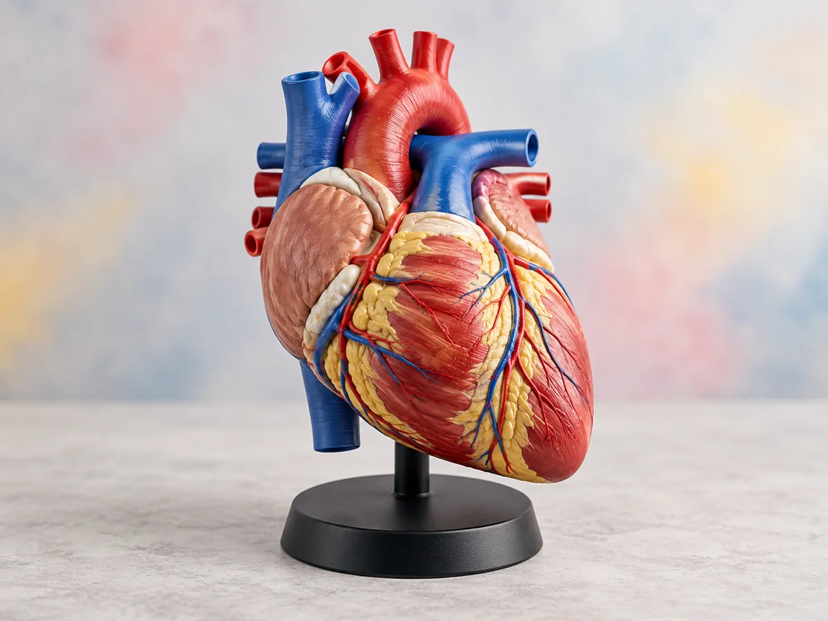 Full-color anatomical model