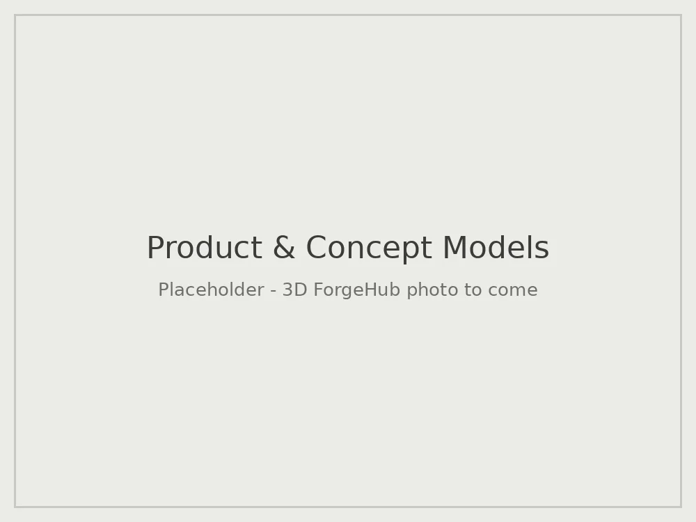 Full-color product concept model
